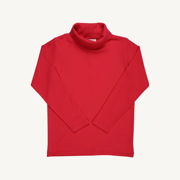 Tatum's Turtleneck & Onesie Richmond Red