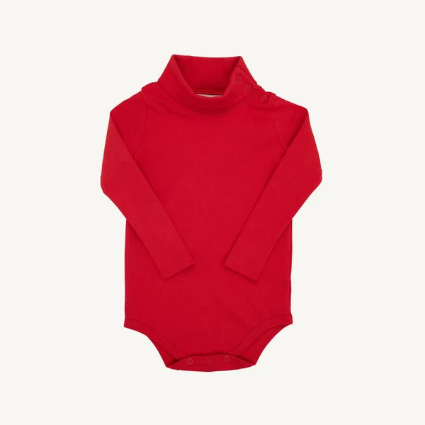 Tatum's Turtleneck & Onesie Richmond Red