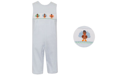 Turkey Boys Blue Knit Stripe Jon Jon