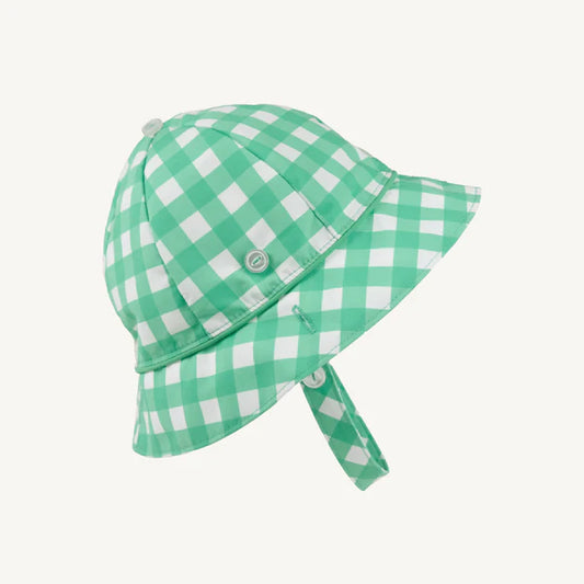 Beaufort Bucket Swim Gibson Island Green Gingham