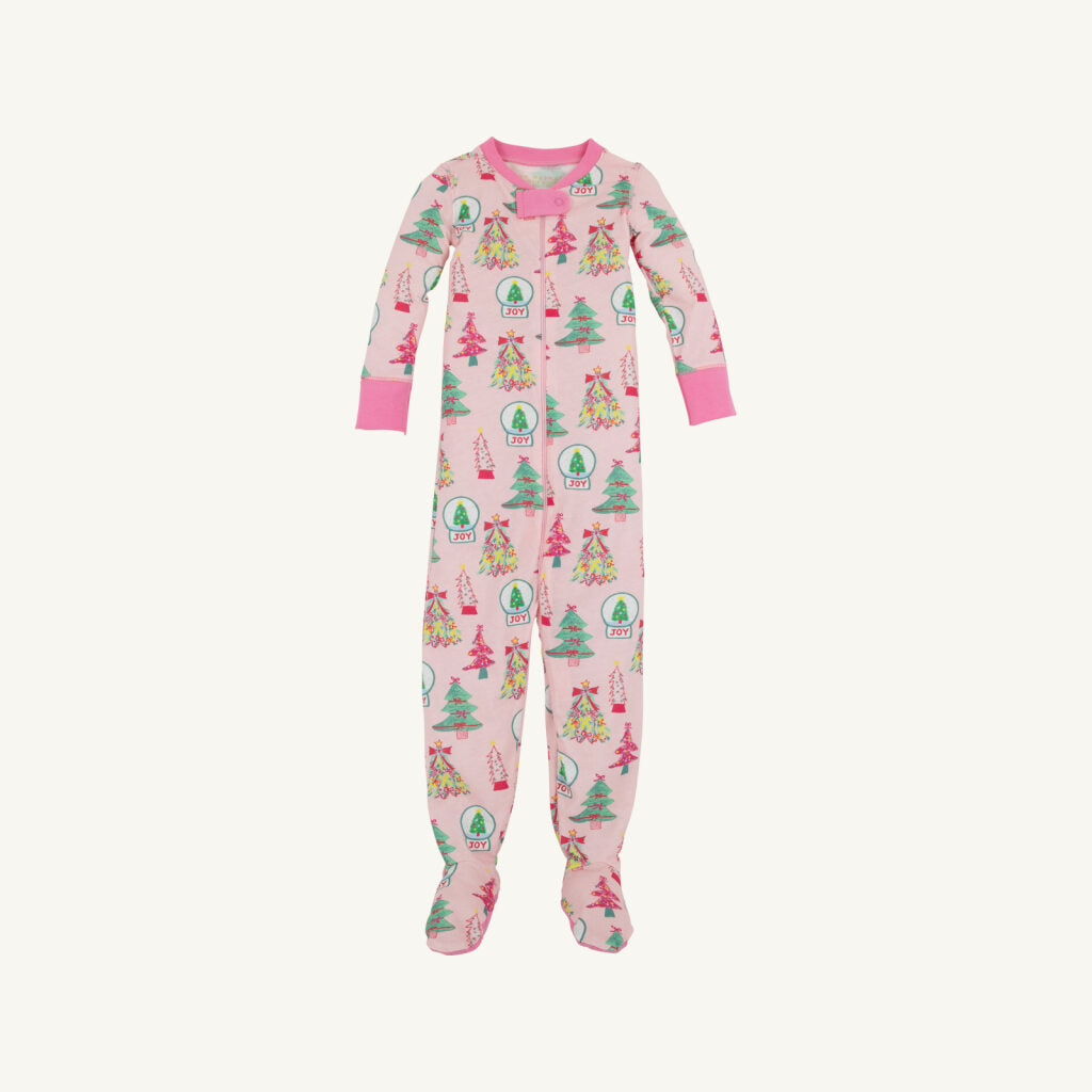 Fallon Footie Pajamas Christmas Coloring Contest Winter Park Pink