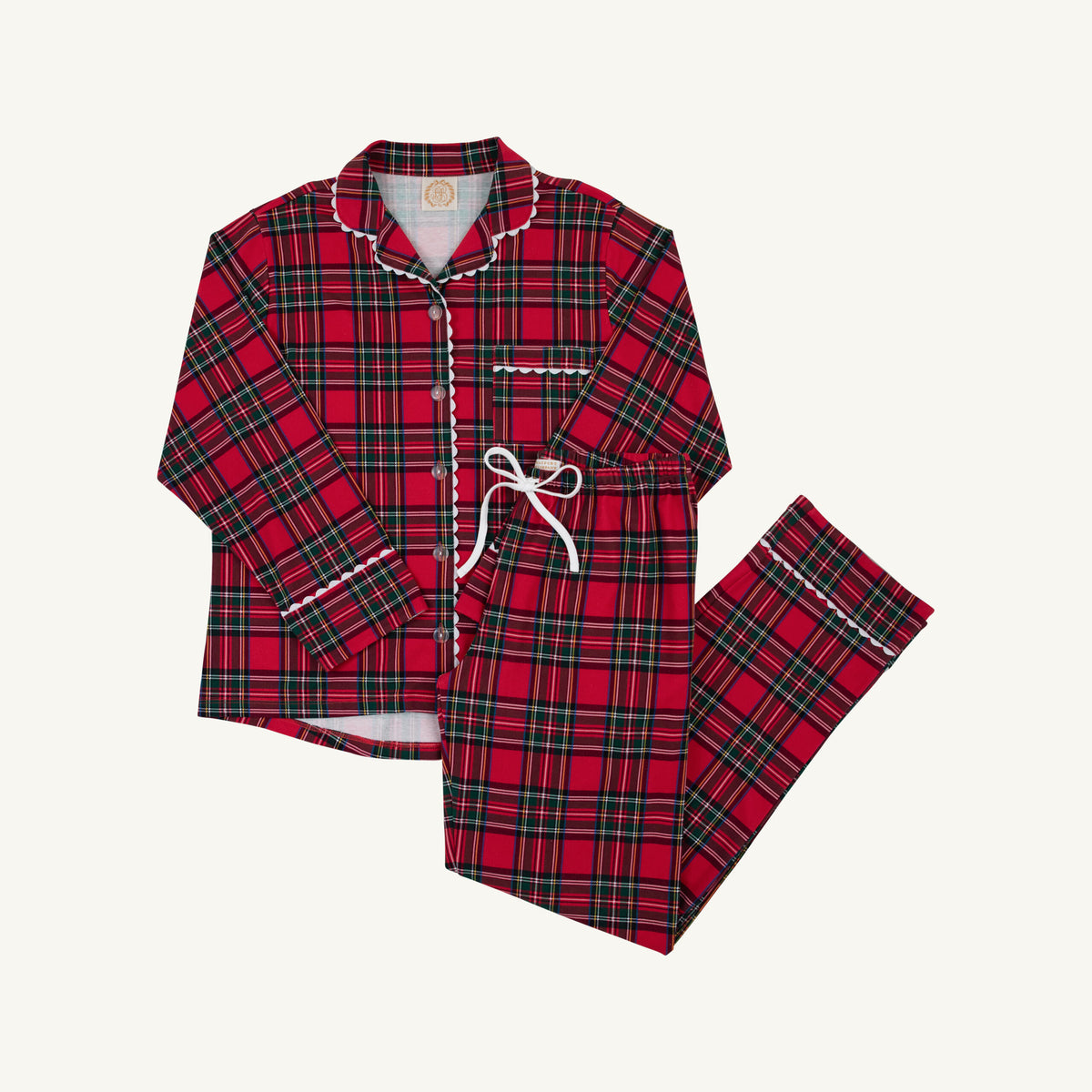 Let Me Lounge Set Pima Cotton Society Prep Plaid