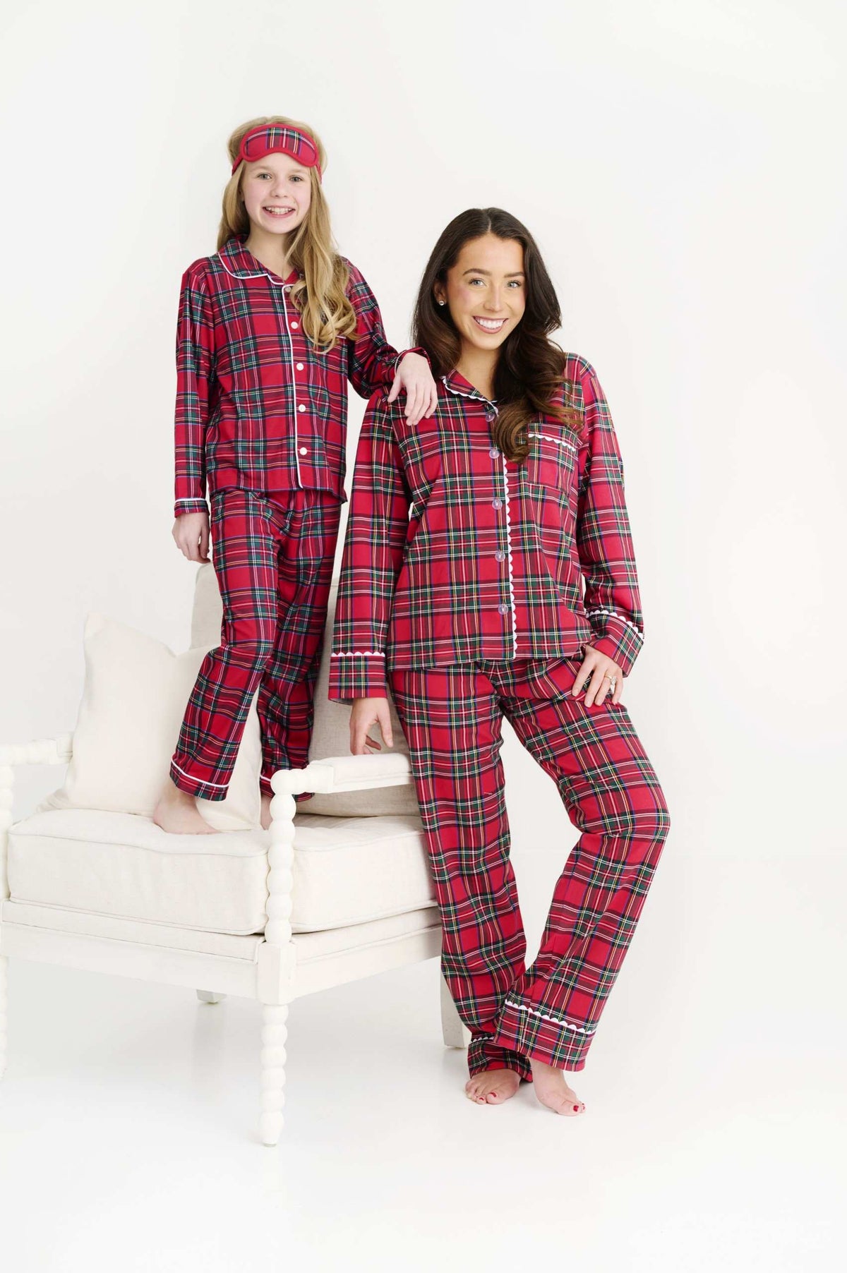 Let Me Lounge Set Pima Cotton Society Prep Plaid