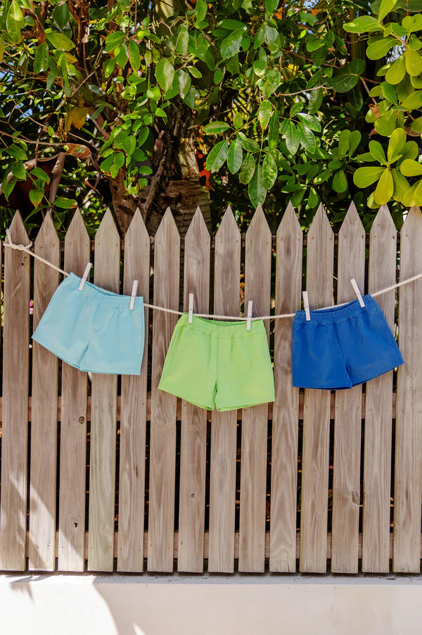 Sheffield Shorts (Twill) Buckhead Blue with Buckhead Blue Stork