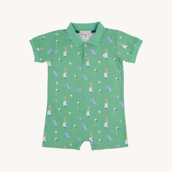 Sir Proper's Romper Clubhouse Couture (Wood Boat Blue)