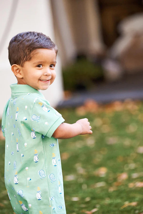 Sir Proper's Romper Clubhouse Couture (Wood Boat Blue)