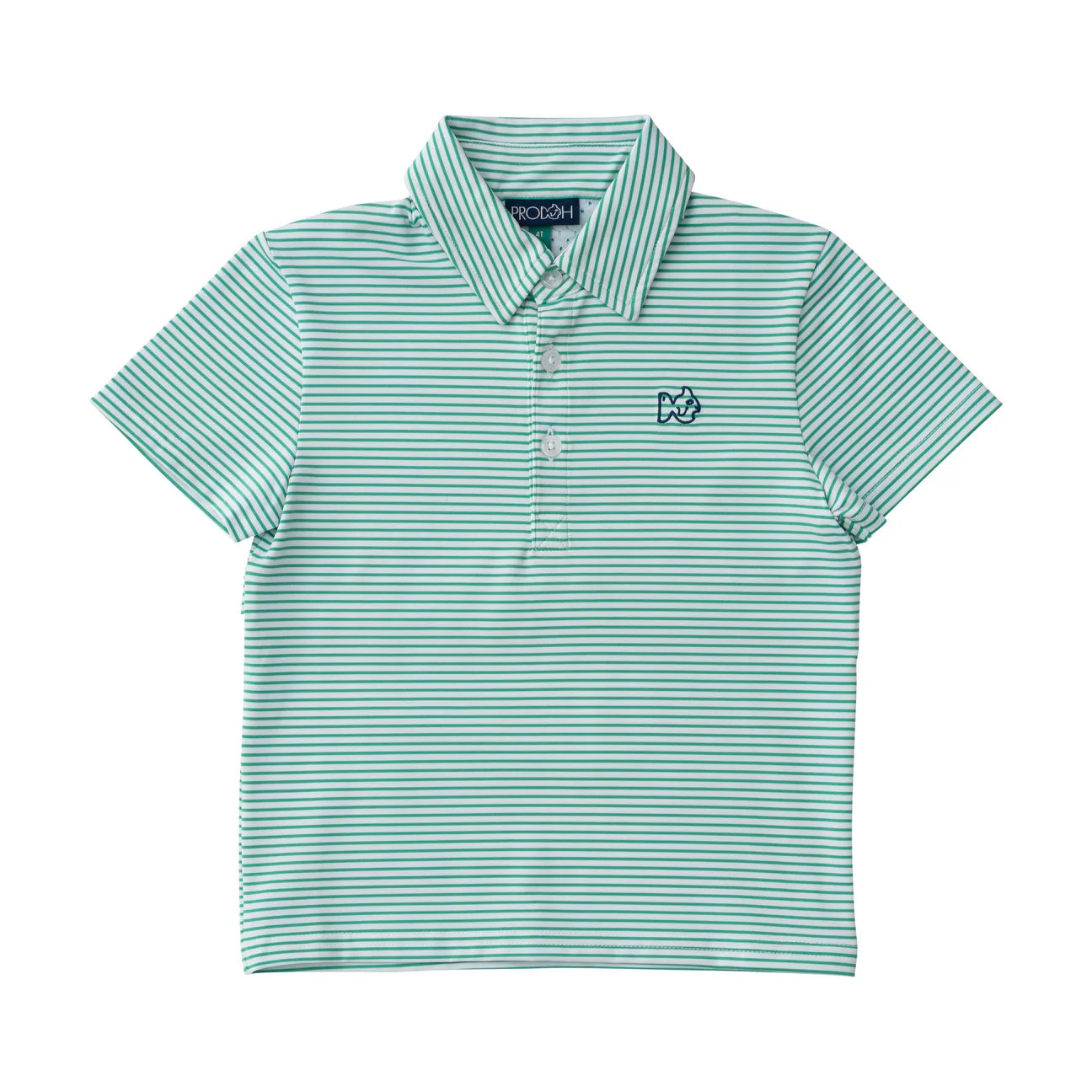 Pro Performance Polo- Simply Green Stripe