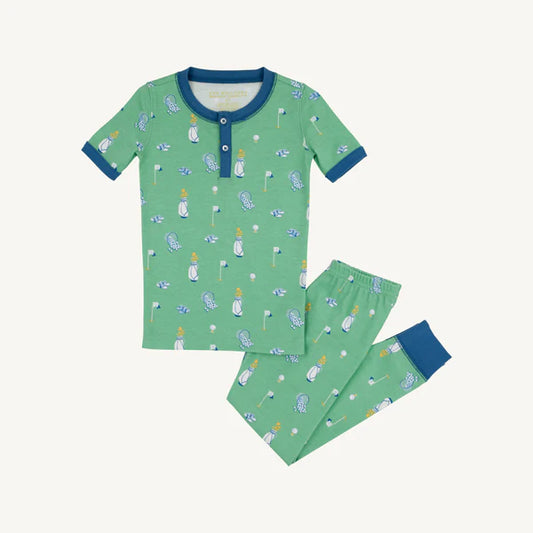 Sutton's Short Sleeve Set Clubhouse Couture (Wood Boat Blue) with Wood Boat Blue