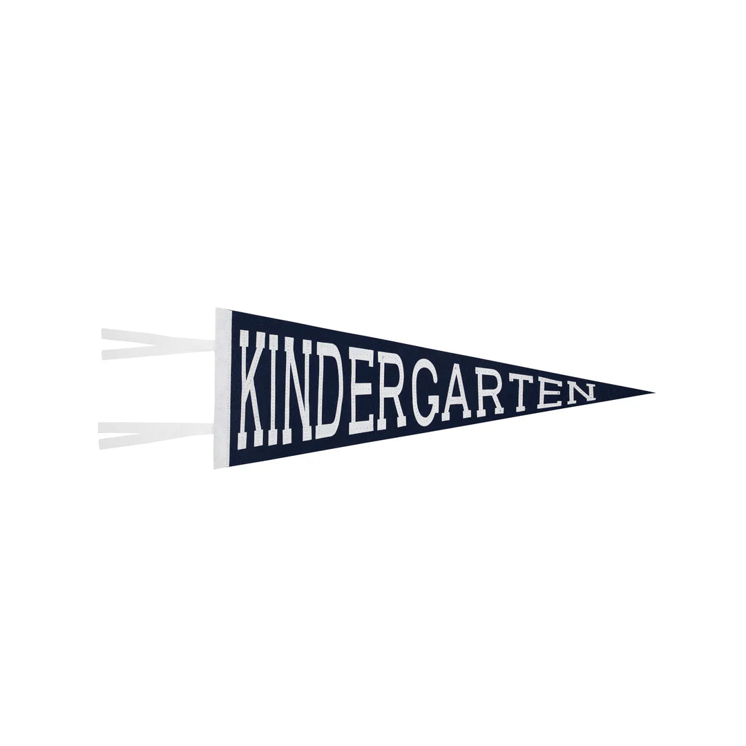 Back To School Pennant-Nantucket Navy/Worth Ave White