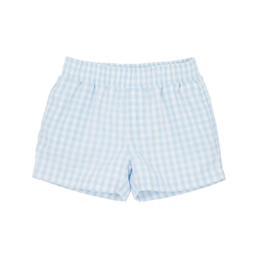 Sheffield Shorts Buckhead Blue Gingham With Worth Avenue White