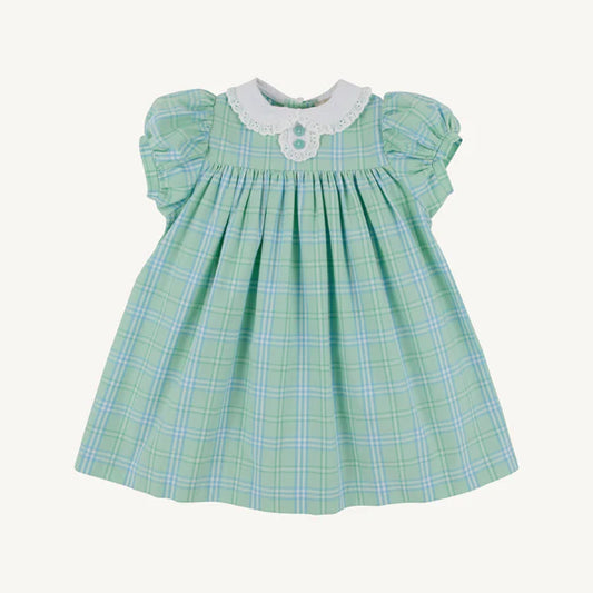 Pelham Bay Plaid (Green) with Worth Avenue White