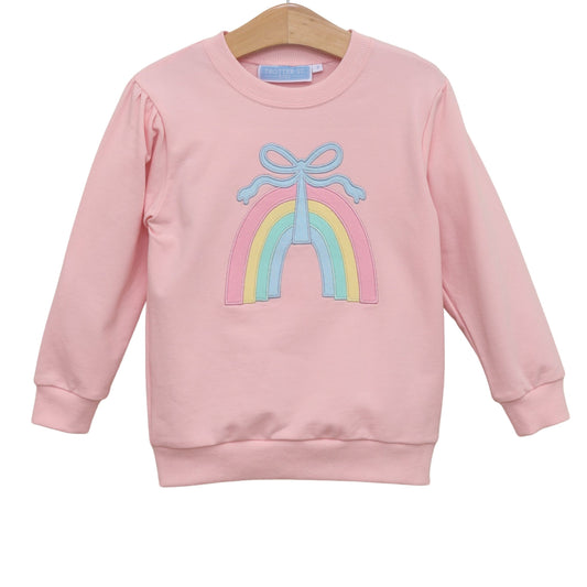 French Terry Pullover-Rainbow