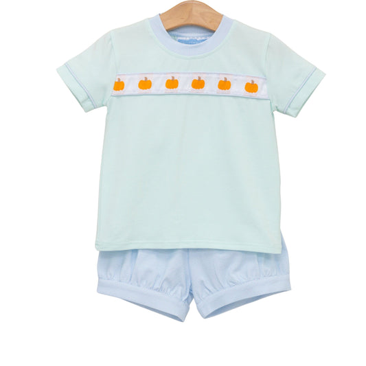 Pumpkin Banded Short Set