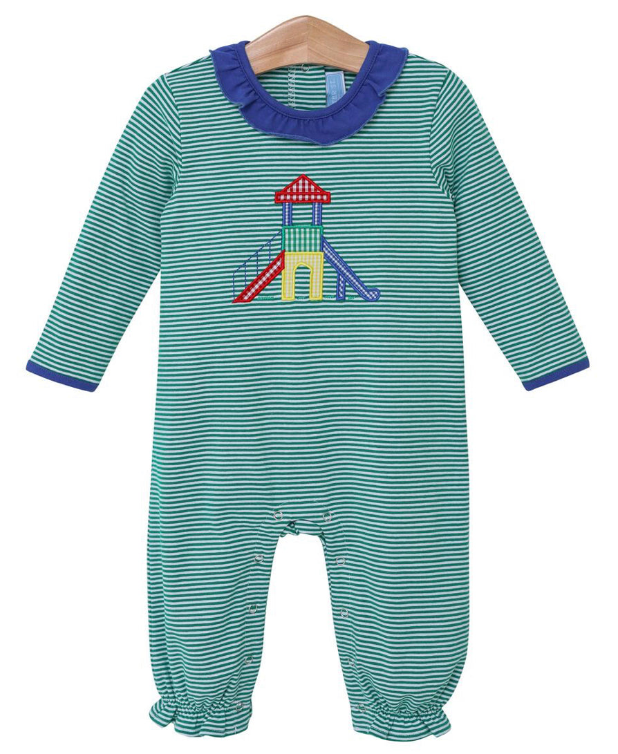 Playground Appliqué Pants Set