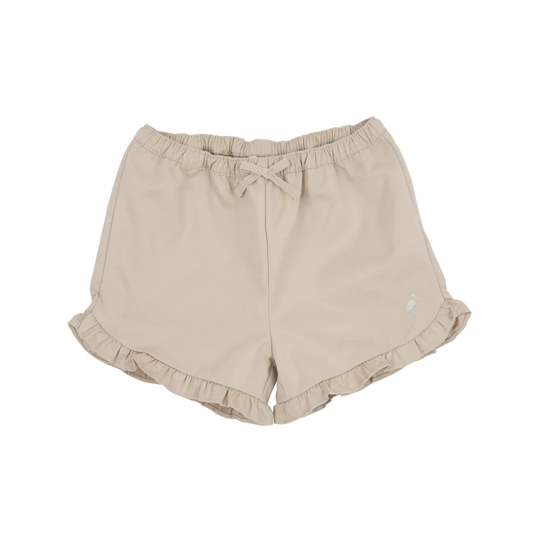 Shelby Anne Shorts, Keeneland Khaki with Keeneland Khaki Stork