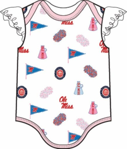 Wendy Onesie- Eyelet Sleeves