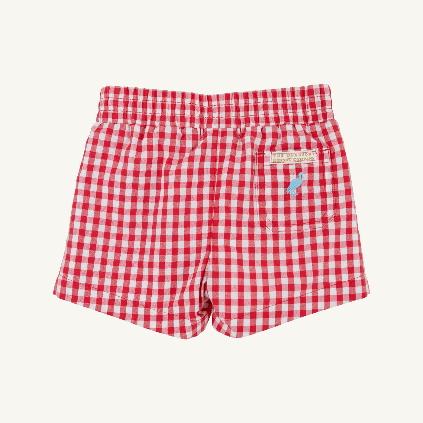 Sheffield Shorts Richmond Red Gingham Belhaven Blue Stork