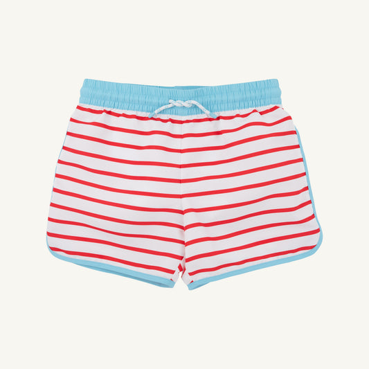 Tanner Trunks Richmond Red Stripe Belhaven Blue