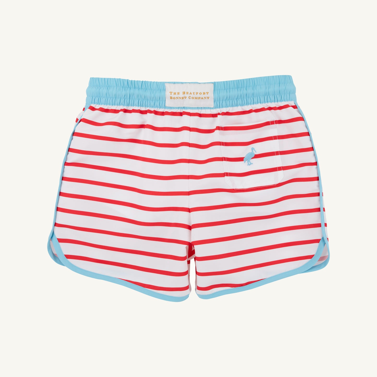 Tanner Trunks Richmond Red Stripe Belhaven Blue