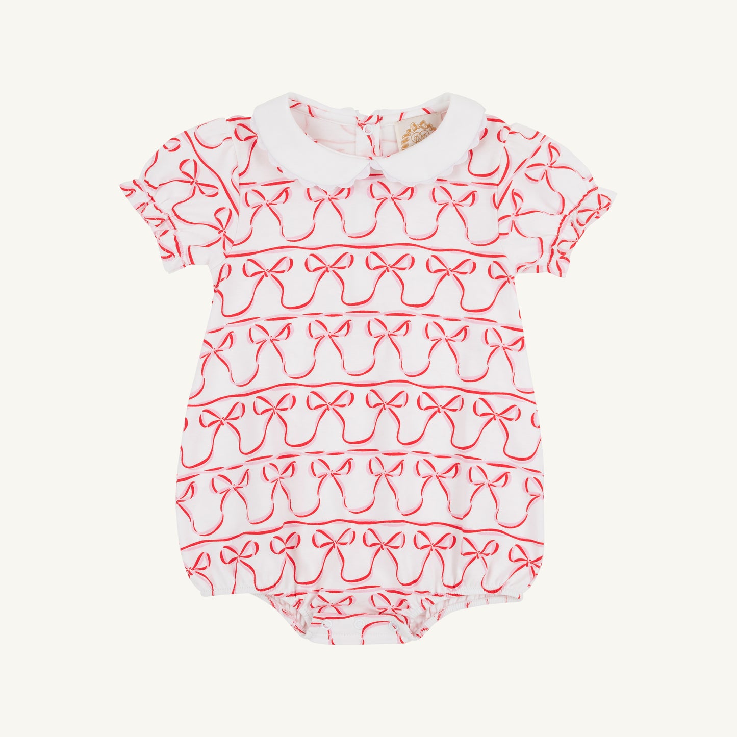 Bedford Bubble Birdies Bows Worth Avenue White