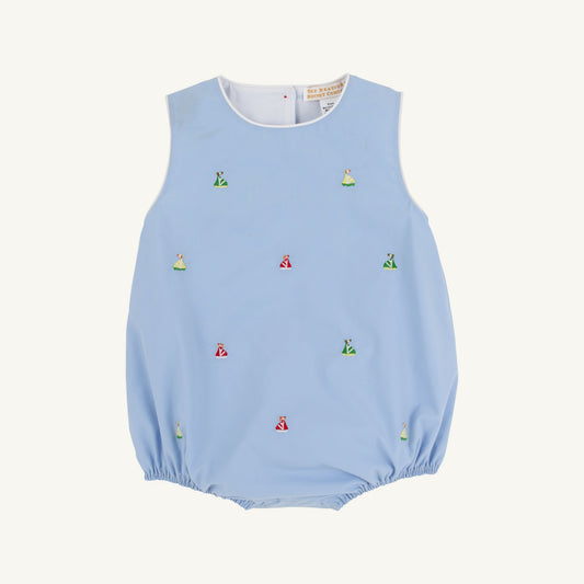 Critter Benjamin Bubble Beale Street Blue Sailboats