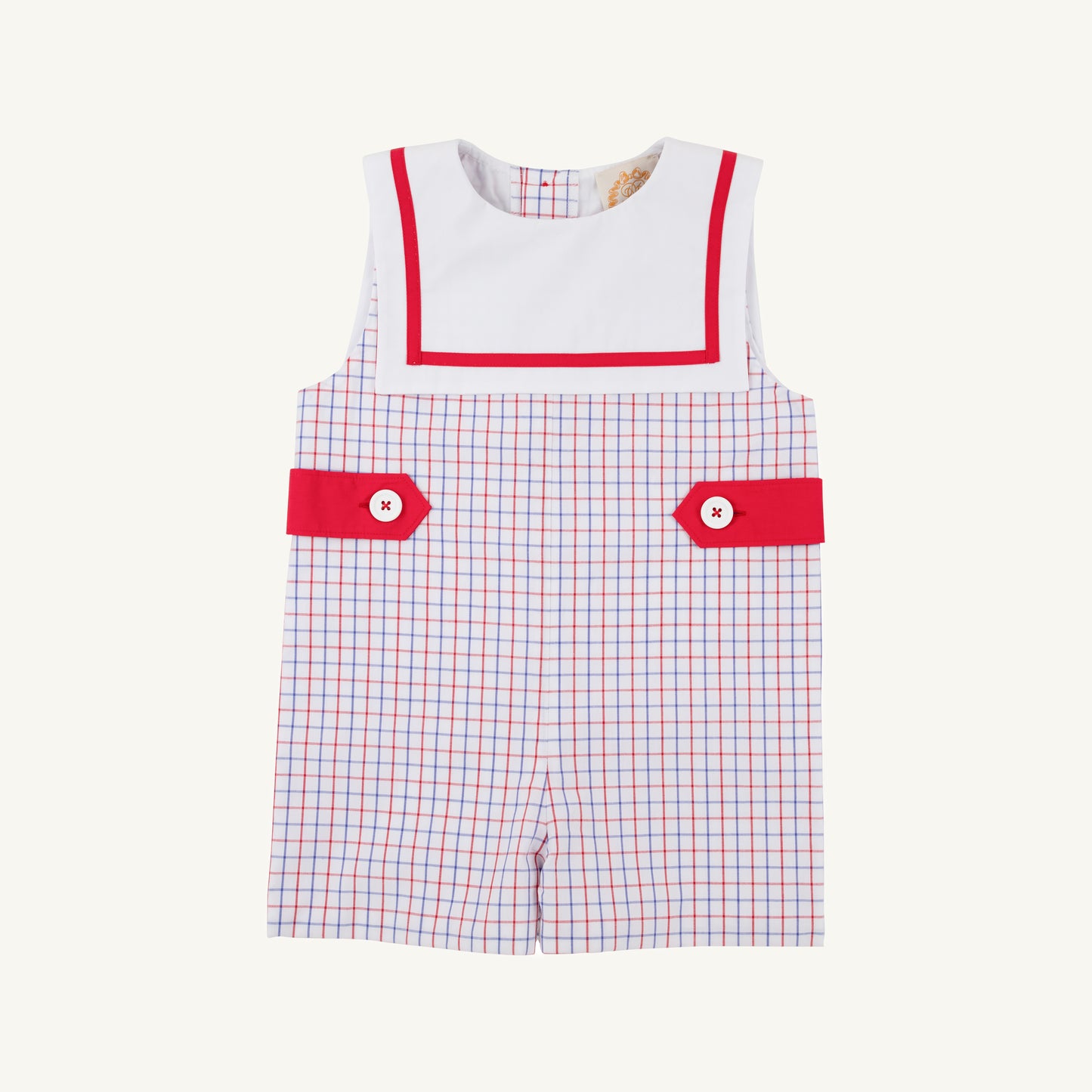 Townes Top Sail Jon Jon Lake Powell Plaid Worth Avenue White