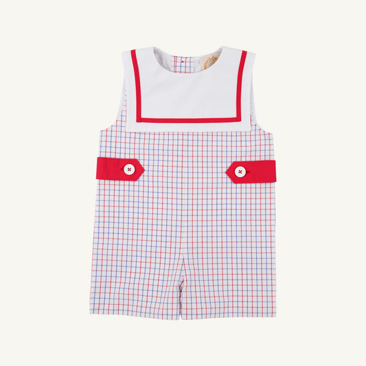 Townes Top Sail Jon Jon Lake Powell Plaid Worth Avenue White