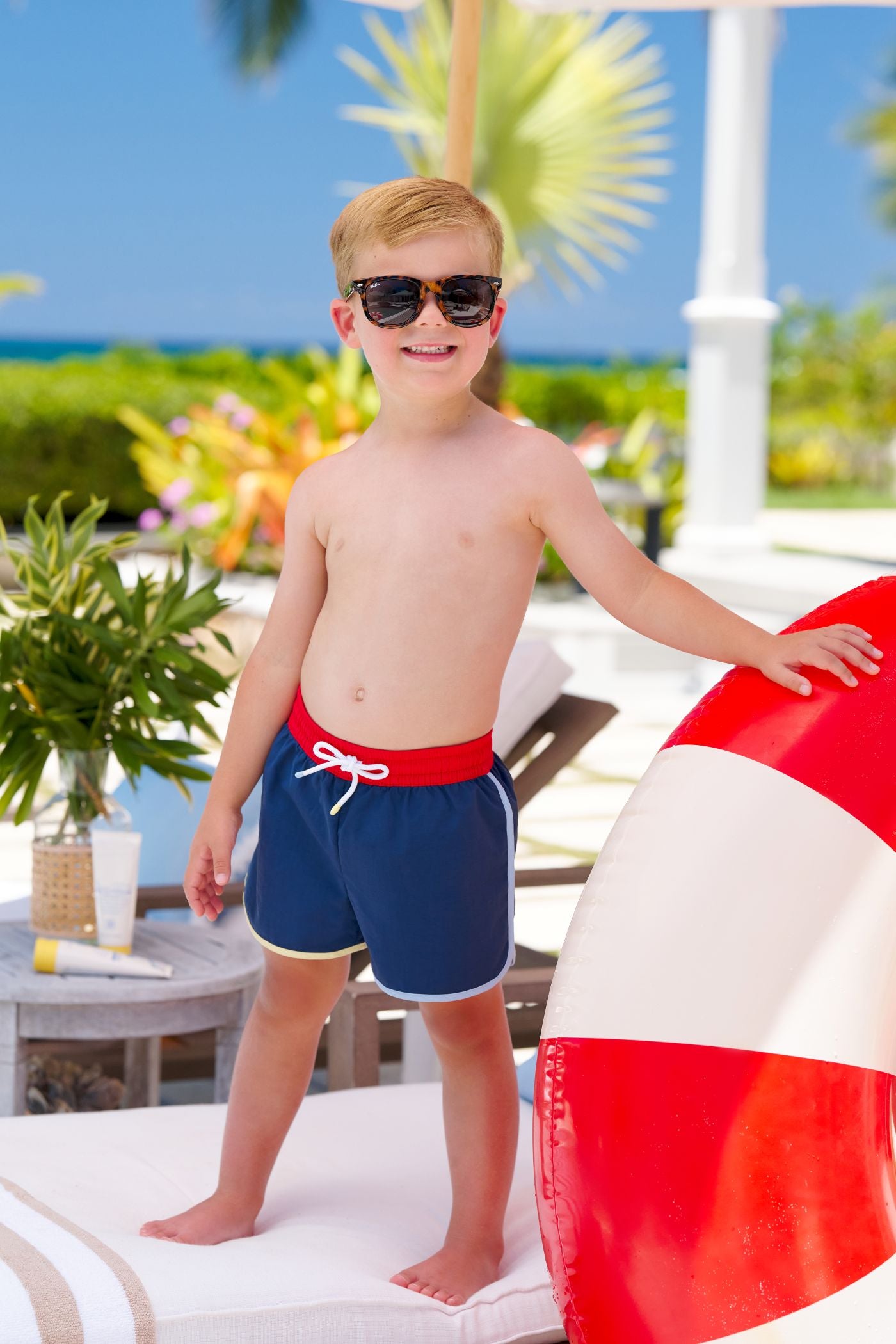 Tanner Trunks Nantucket Navy Richmond Red Beale Street Blue Lake Worth Yellow
