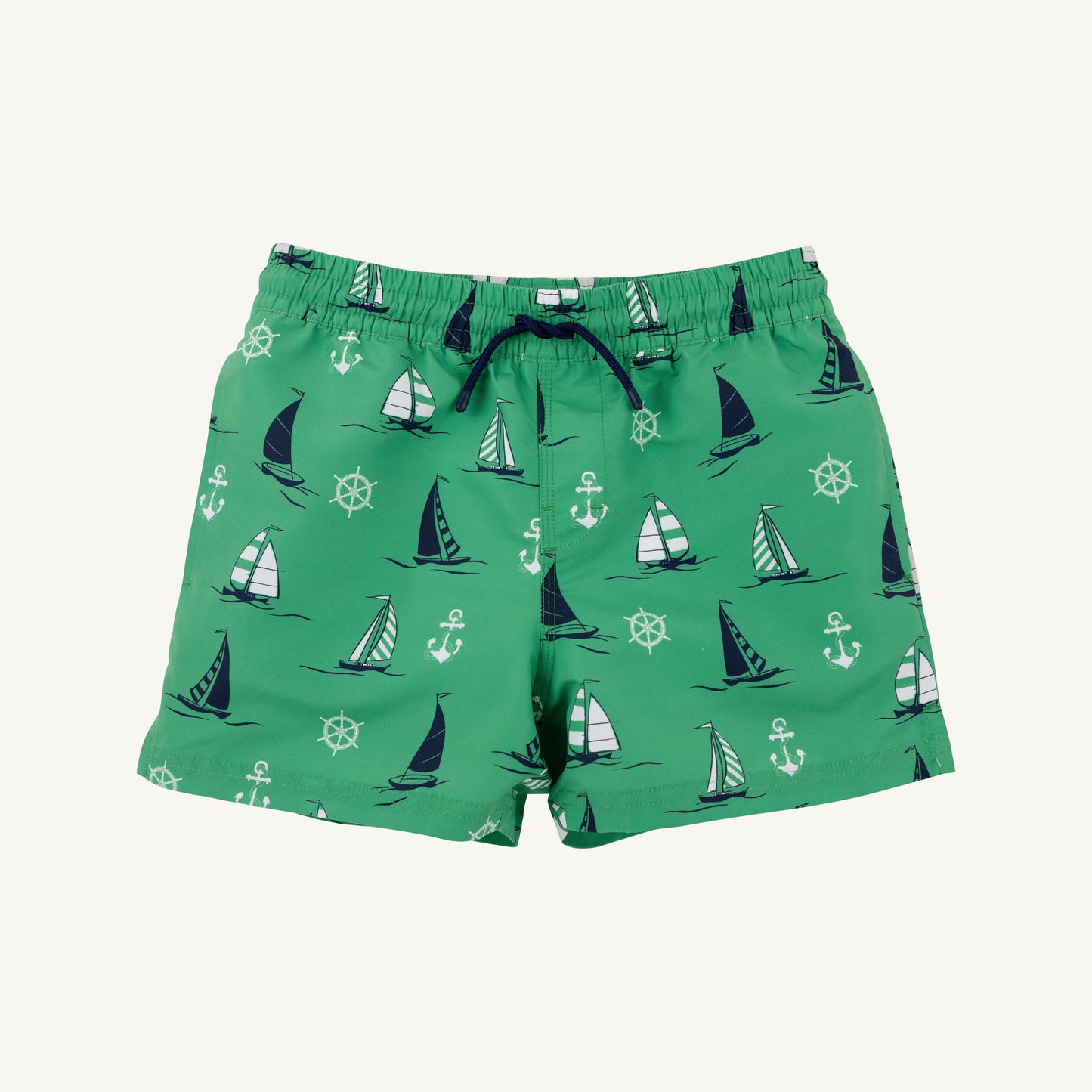 Tortola Swim Trunks Yacht to Join Us Kiawah Kelly Green Worth Avenue White