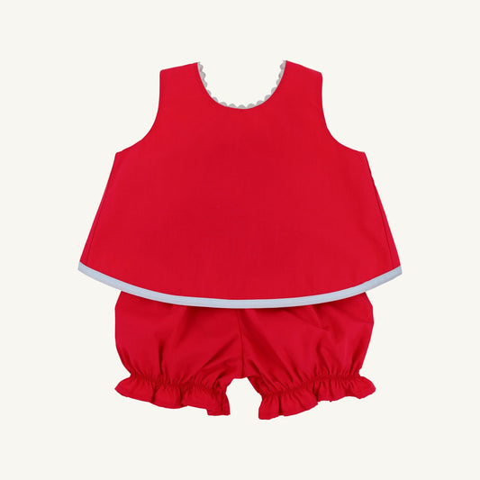 Susanne Swing Top Set Richmond Red Nantucket Navy Beale Street Blue