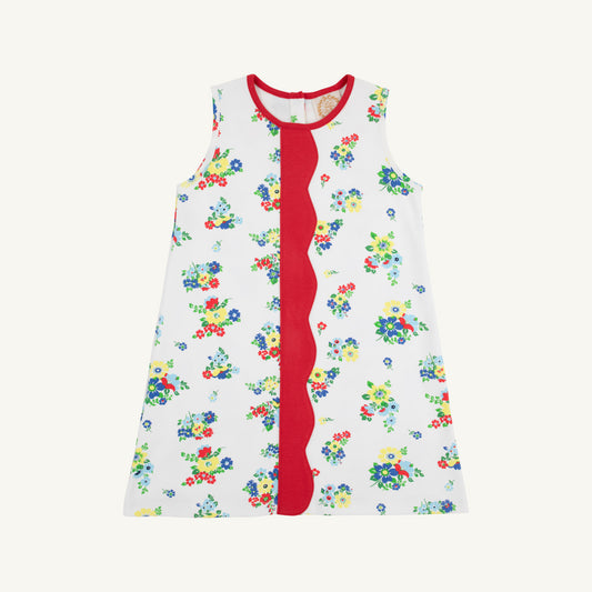 Daisy Dress Biltmore Blooms Buckhead Blue Richmond Red