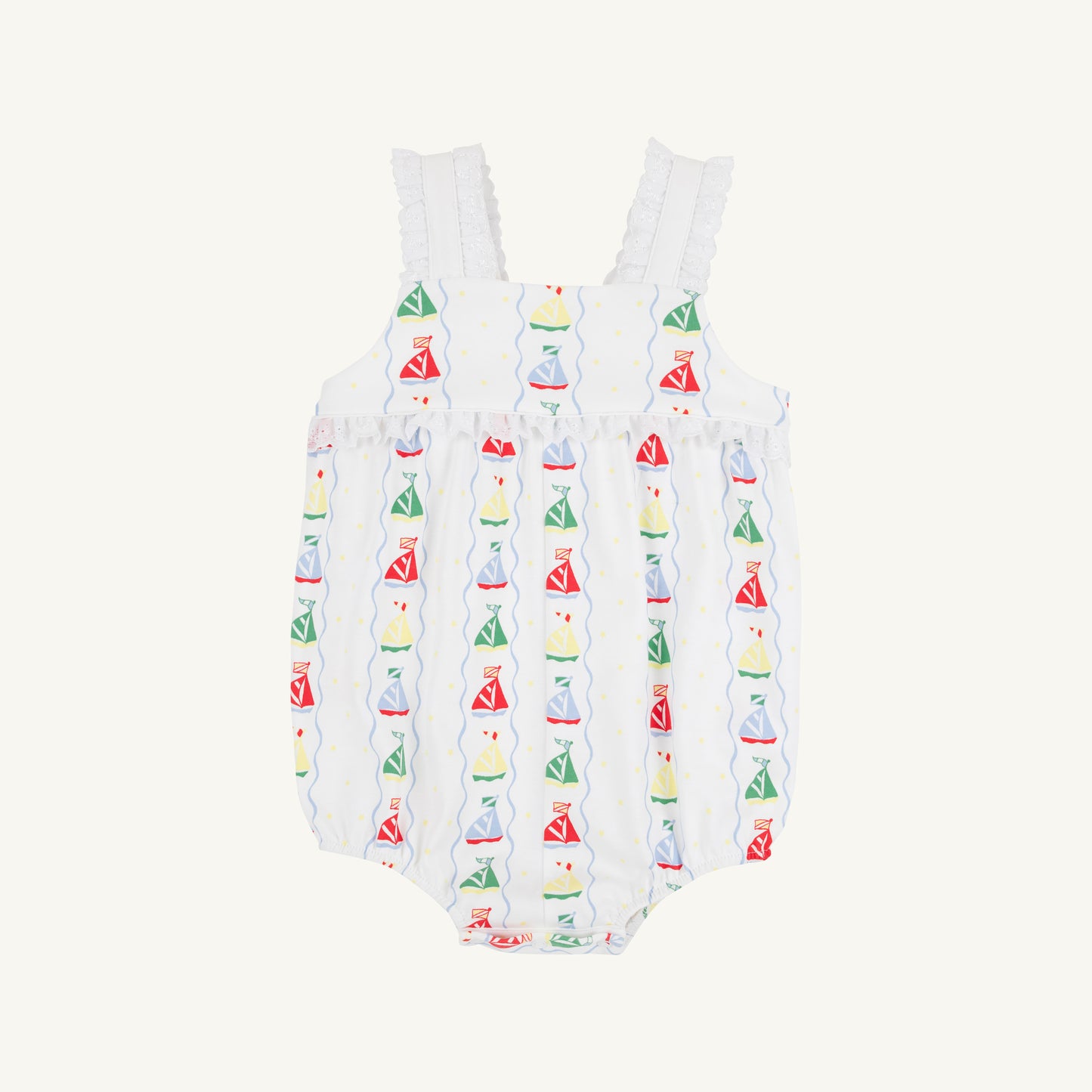 Babs Bubble Set Sail Worth Avenue White