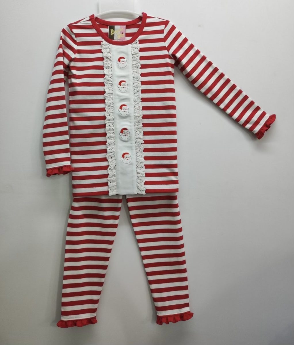 Santa Girls Knit 2pc Set